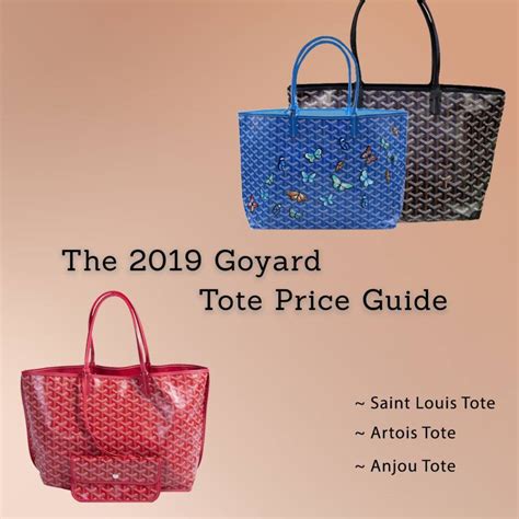 cabas goyard saint louis prix|Goyard Bag Prices 2024: Complete Reference List .